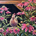 Gladys in the Cone Flowers