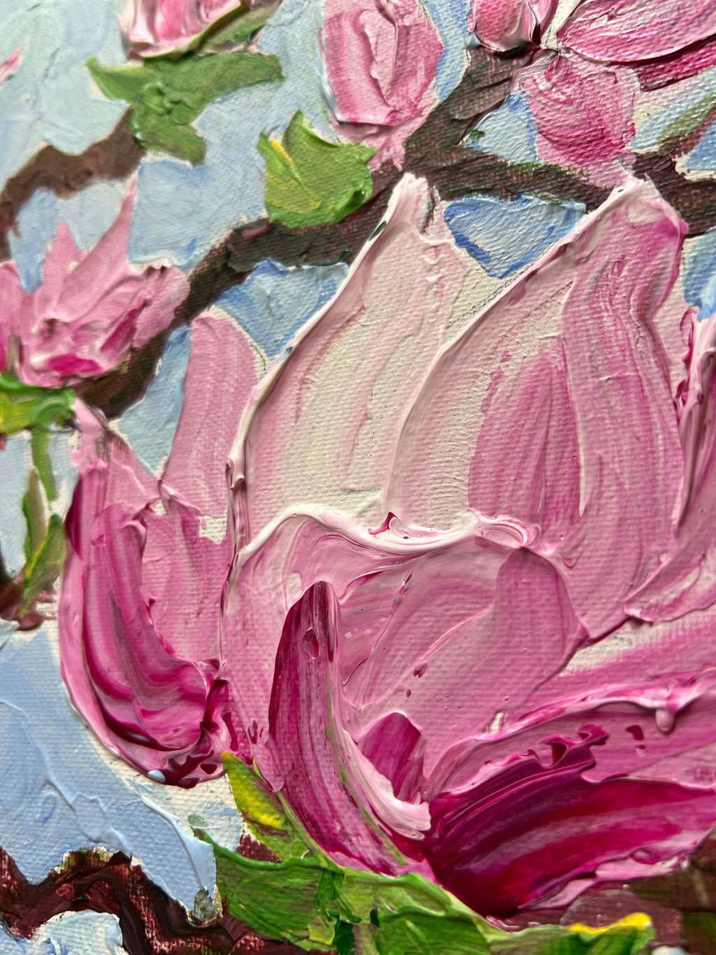 Pink Magnolia Painting KIT II
