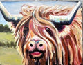 Highland Cow Smile Painting Kit