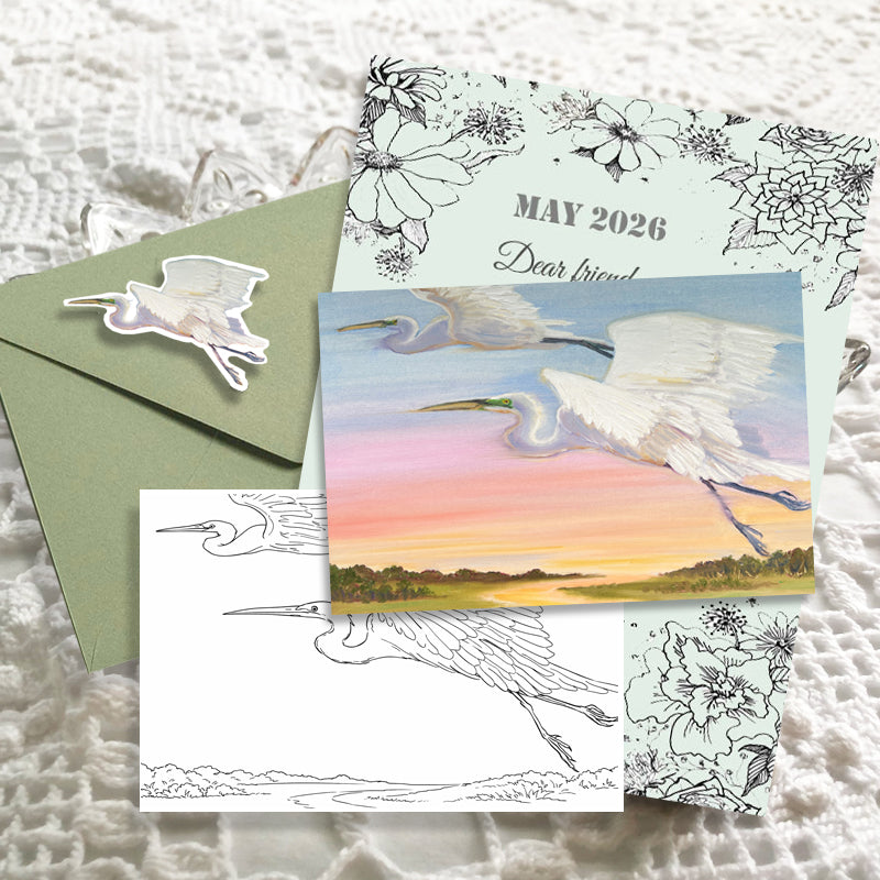 Wings and Wonder Print Club - 6-Month Post