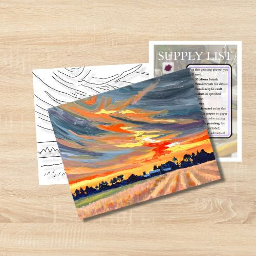 Sunrise Serenade Paint KIT